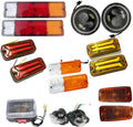 Complete LED Light Set for Suzuki Samurai Sierra Gypsy SJ410 SJ413 – Includes LED Headlights, Taillights, Roof Light,Turn Signal Indicators