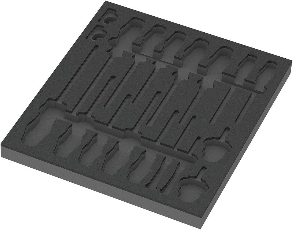 Wera 05150101001 9710 Foam Insert Screwdriver Set 1, 18 Pieces