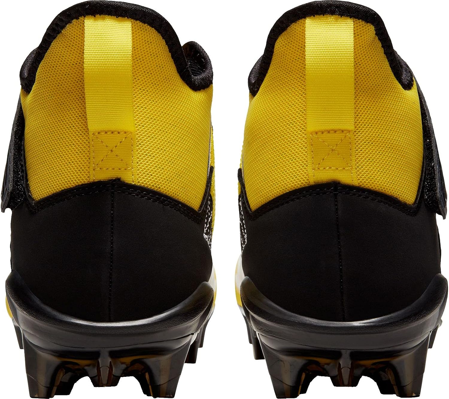 Nike Men's Alpha Menace Pro 2 D Football Cleats - Black/White,7M US