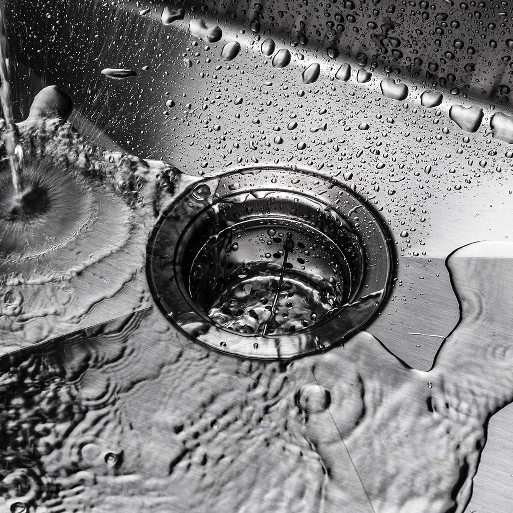 Bonnlo 32 Inch Top mount Kitchen Sink Drop-in, Farmhouse Kitchen Sink with Sink Protector 18 Gauge, Workstation Sink, 304 Stainless Steel Single Bowl Sinks for RV, Travel Trailer, Garage, 32x22x9