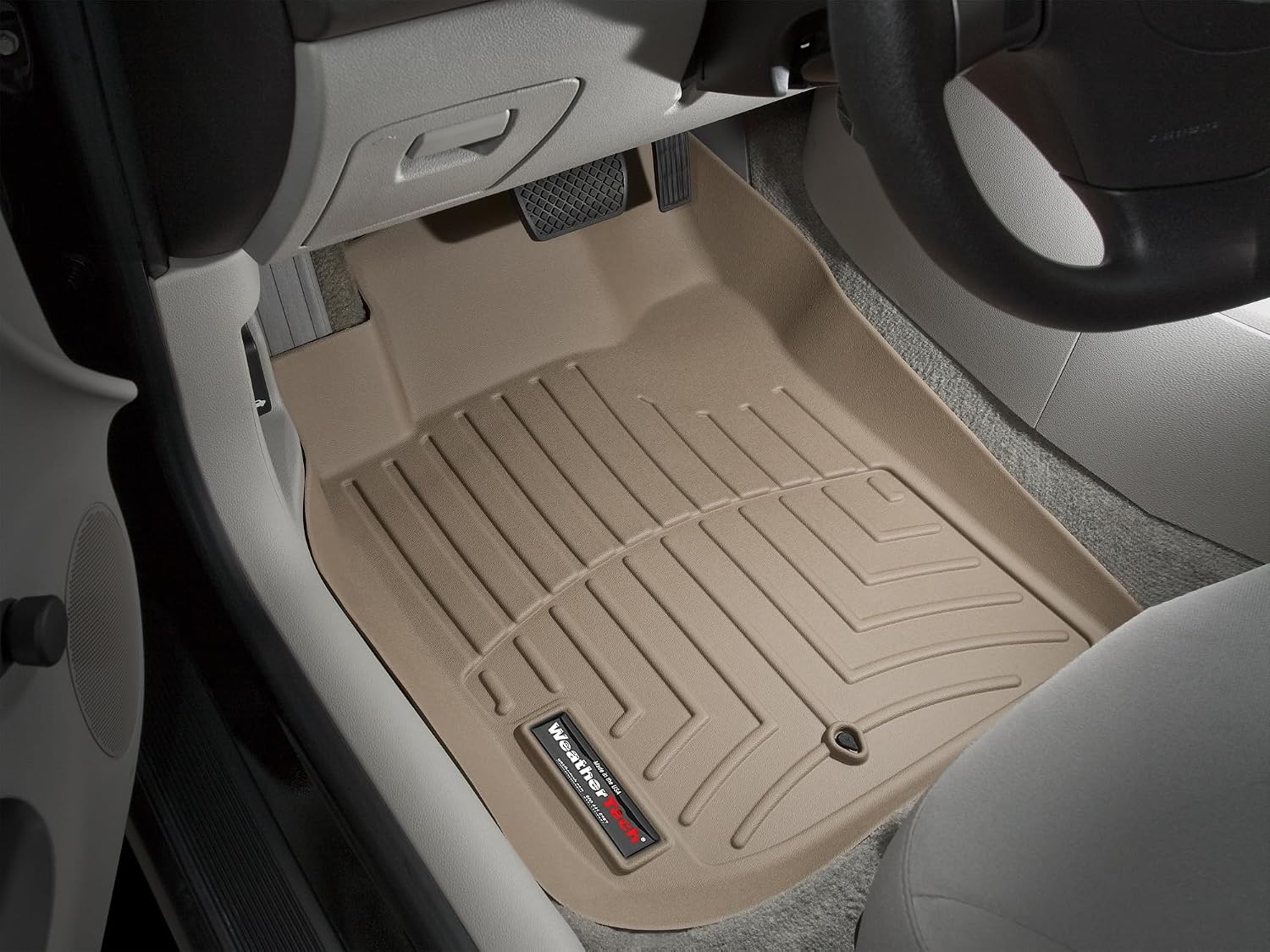 WeatherTech Custom Fit FloorLiners for Chevrolet Cobalt, G5, 1st Row (451981), Tan