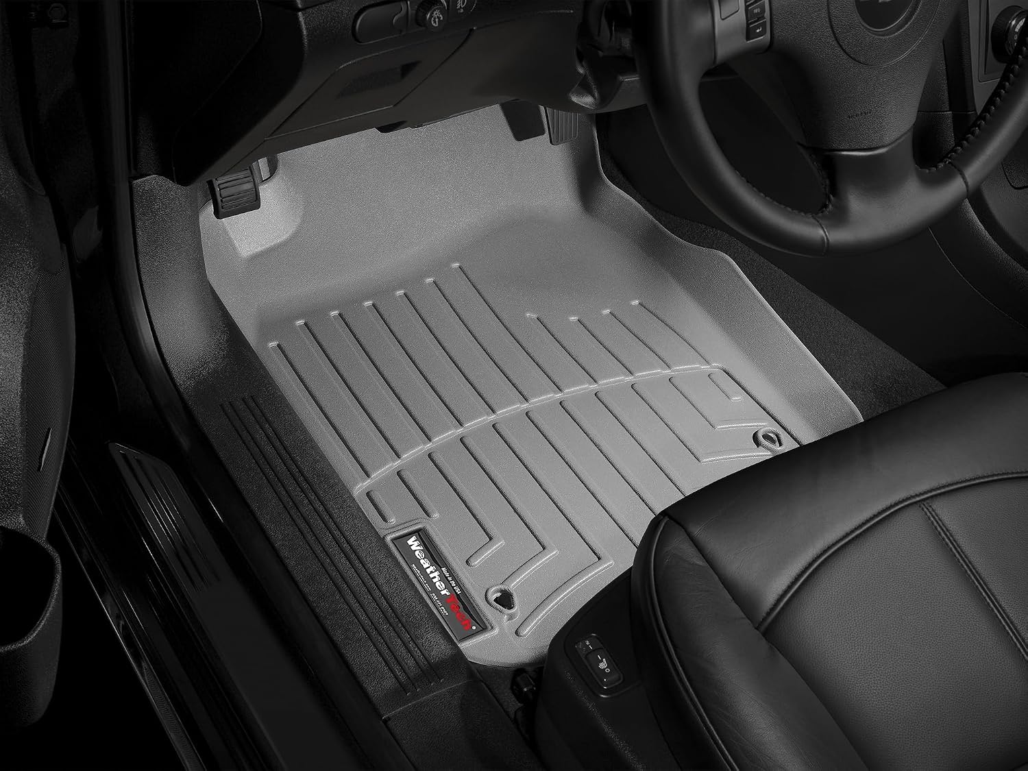 WeatherTech Custom Fit FloorLiners for Chevrolet Malibu, G6, Aura - 1st Row (462261), Grey
