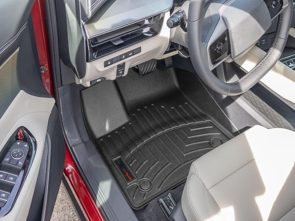 WeatherTech Custom Fit FloorLiners for Nissan Murano - 1st Row (4419261), Black