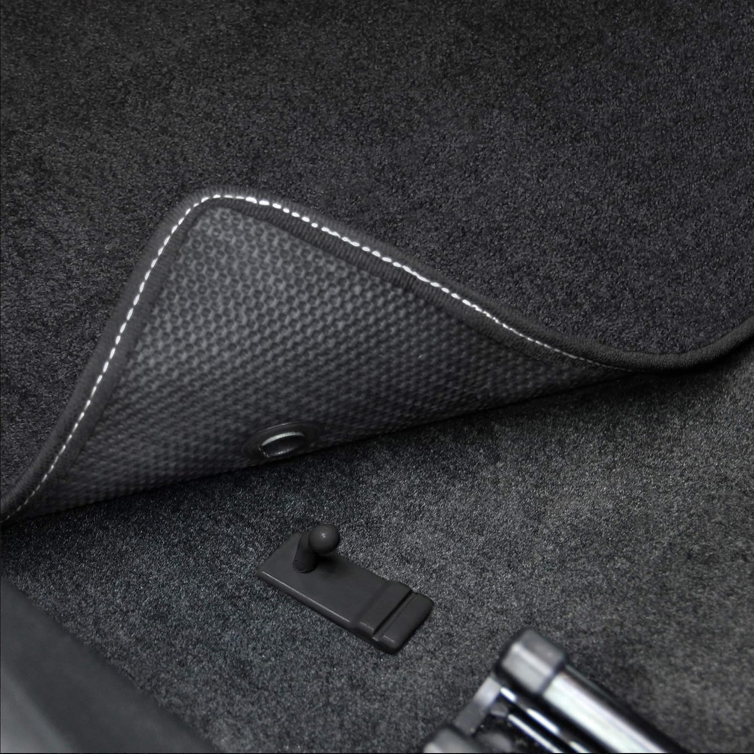 Lloyd Mats Floor Mats for Chevrolet Colorado 2004-2012 | 2PC Front Mats | Charcoal | Non-Slip Backing | Crew Cab