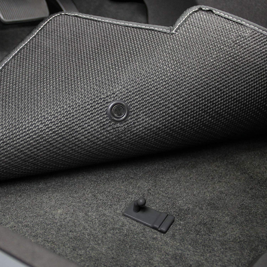 Lloyd Mats Floor Mats for Chevrolet C/K Pickup 1988-2000 | 2PC Front Mats | Black | Non-Slip Backing