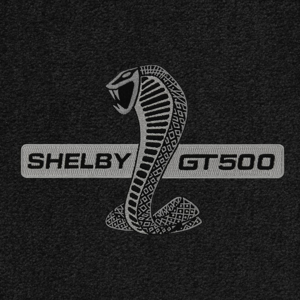 Lloyd Mats Floor Mats for Ford Mustang Shelby 2007 | 2PC Front Mats | Black | Non-Slip Backing