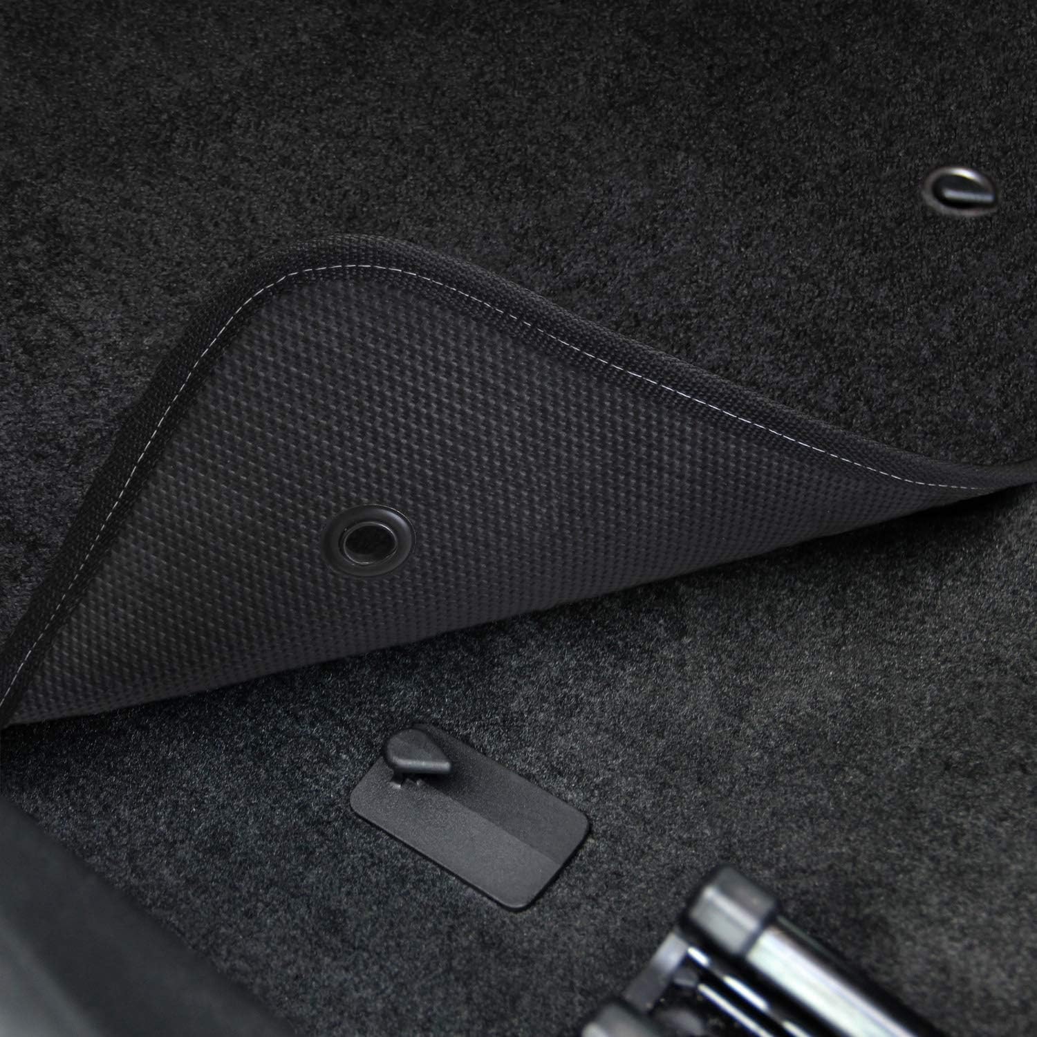 Lloyd Mats Floor Mats for Chrysler 300 2005-2010 | 2PC Front Mats | Charcoal | Non-Slip Backing