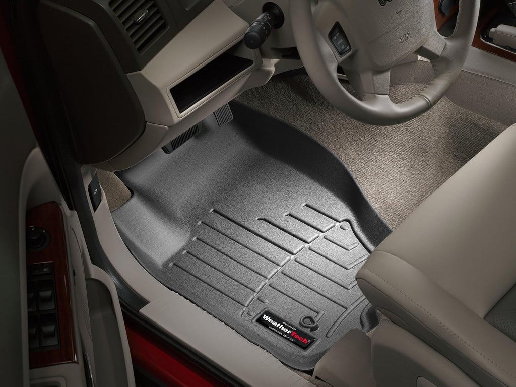 WeatherTech Custom Fit FloorLiners for Jeep Grand Cherokee, Commander, 1st Row (440131), Black