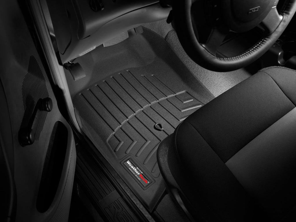 WeatherTech Custom Fit FloorLiners for Ford Ranger, Ranger, Ranger - 1st Row (440241), Black