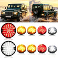 LED Upgraded Light Tail Light Kits, 10Pcs Led Indicator Light Compatible with Land Rover Defender 1990-2016 (Colored)