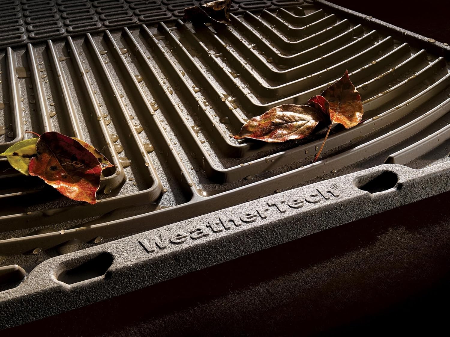 WeatherTech All-Weather Floor Mats for Hyundai Tucson 1st & 2nd Row (W374-W642), Black