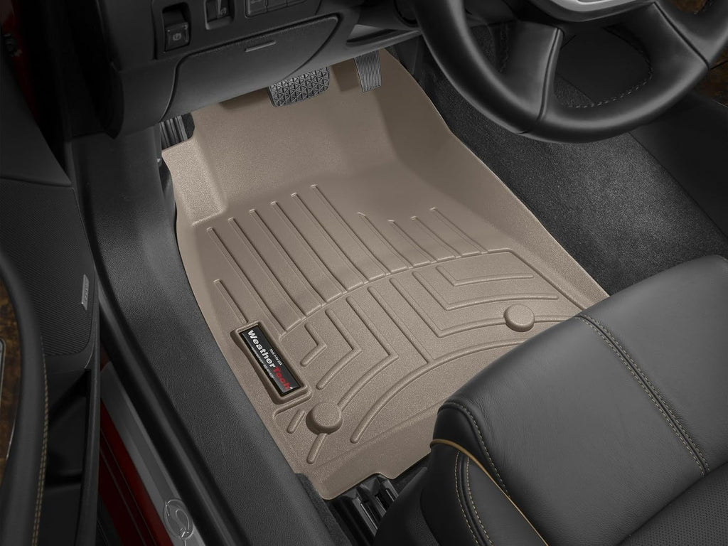 WeatherTech Custom Fit FloorLiners for Chevrolet Impala - 1st Row (455341), Tan