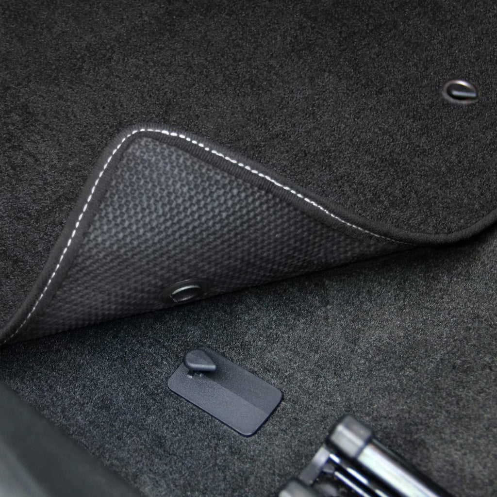 Lloyd Mats Floor Mats for Ford Mustang Shelby 2007 | 2PC Front Mats | Black | Non-Slip Backing