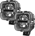 For Jeep Offroad Truck 4x4 SUV ATV Car Led Work Light Bar Spotlight Amber 12V Auxiliary Accessories(2 lamp only)