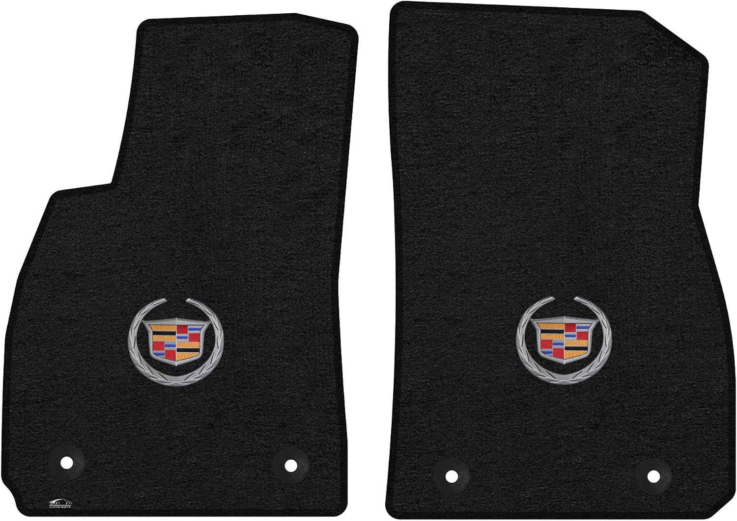 Lloyd Mats Floor Mats for Cadillac XTS 2013-2016 | 2PC Front Mats | Charcoal | Non-Slip Backing