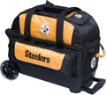 Strikeforce Bowling NFL Two Ball Bowling Roller Bag with Ball, Shoe and Accessory Pockets
