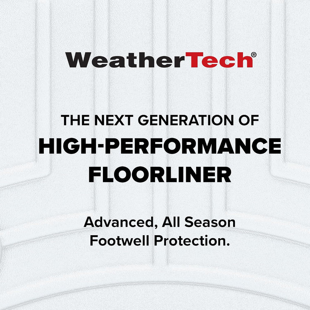 WeatherTech FloorLiner HP Custom Fit Floor Mats for Ford Explorer, Explorer Hybrid, Explorer ST - 1st & 2nd Row (471716-1-2IM), Cocoa