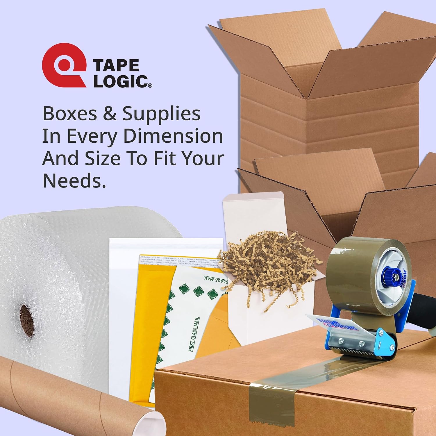 Tape Logic 2' x 110 yds Acrylic Packing Tape 2.2 Mil, Clear (36-Pack) Heavy Duty Packing Tape Rolls for Sealing Boxes at Home, Warehouse, & Office, Supplies for Packaging, Shipping, Moving