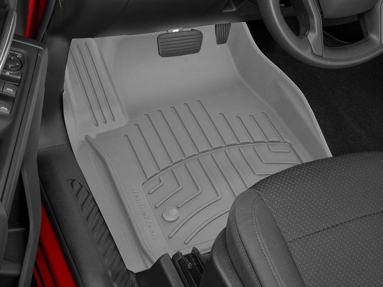 WeatherTech FloorLiner HP Custom Fit Floor Mats for Chevrolet Silverado 2500HD/3500HD, Sierra 1500 Limited, Sierra 1500-1st & 2nd Row (451436-1-6IM), Tan
