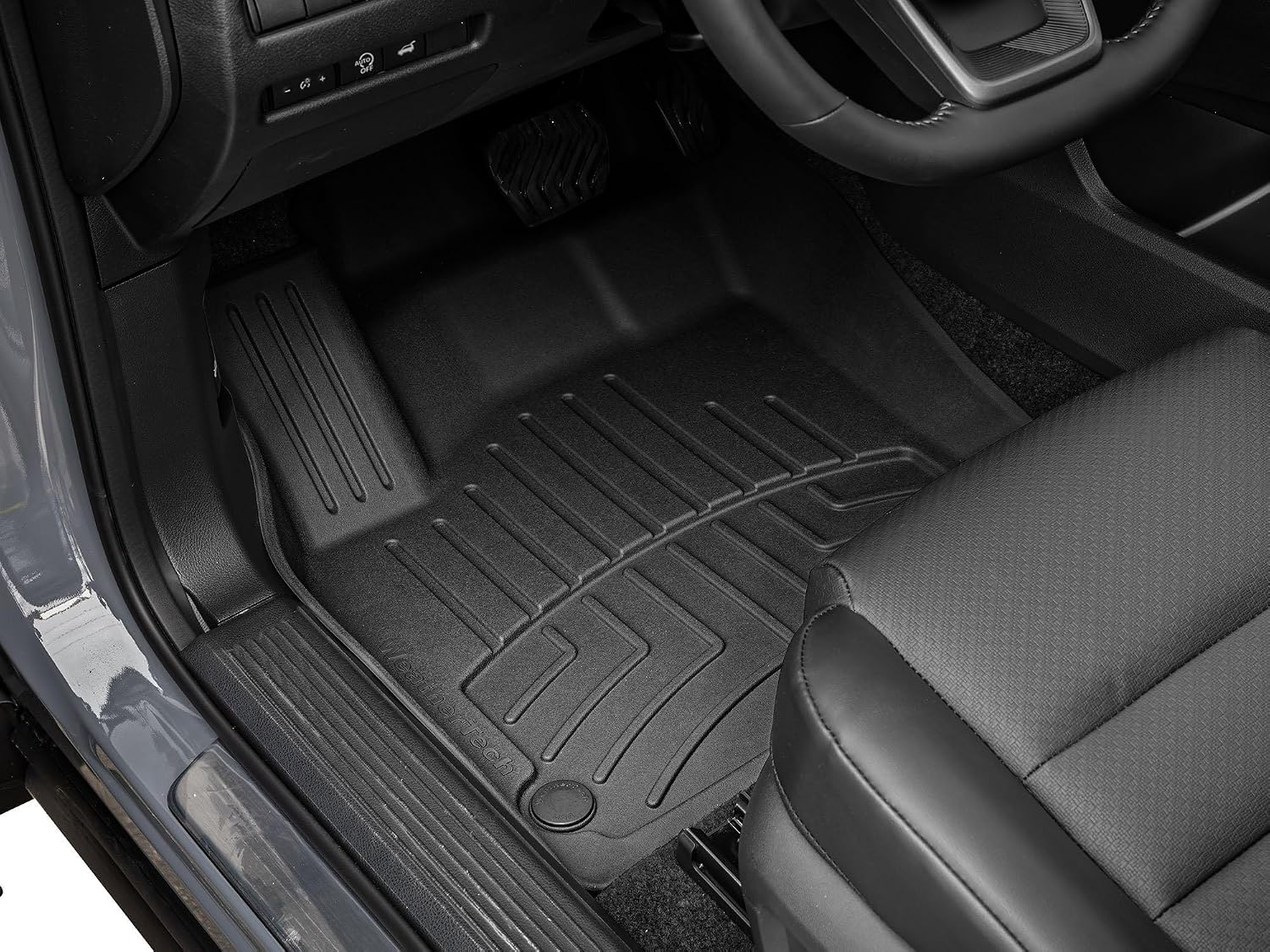WeatherTech FloorLiner HP Custom Fit Floor Mats for Nissan Rogue 1st Row (4417701IM), Black