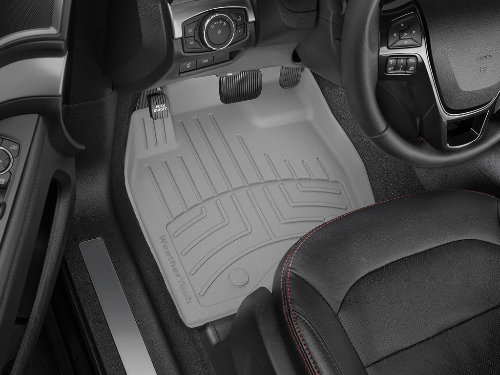 WeatherTech FloorLiner HP Custom Fit Floor Mats for Chevrolet Camaro 1st Row (469011IM), Grey