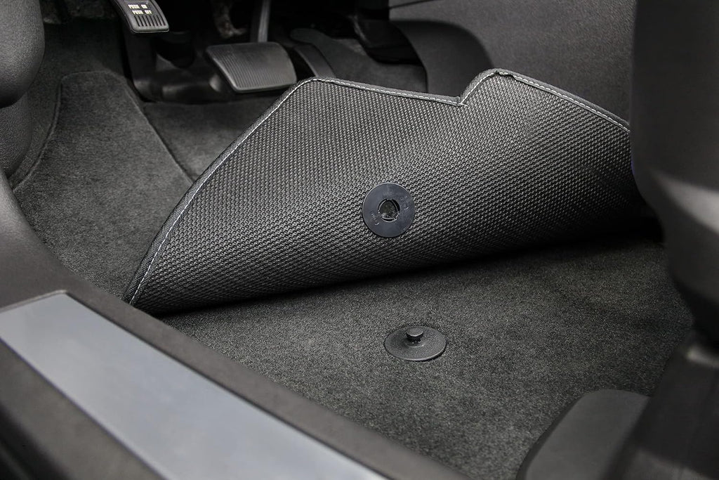 Lloyd Mats Floor Mats for Cadillac Escalade ESV 2021-2026 | 2PC Front Mats | Charcoal | Non-Slip Backing