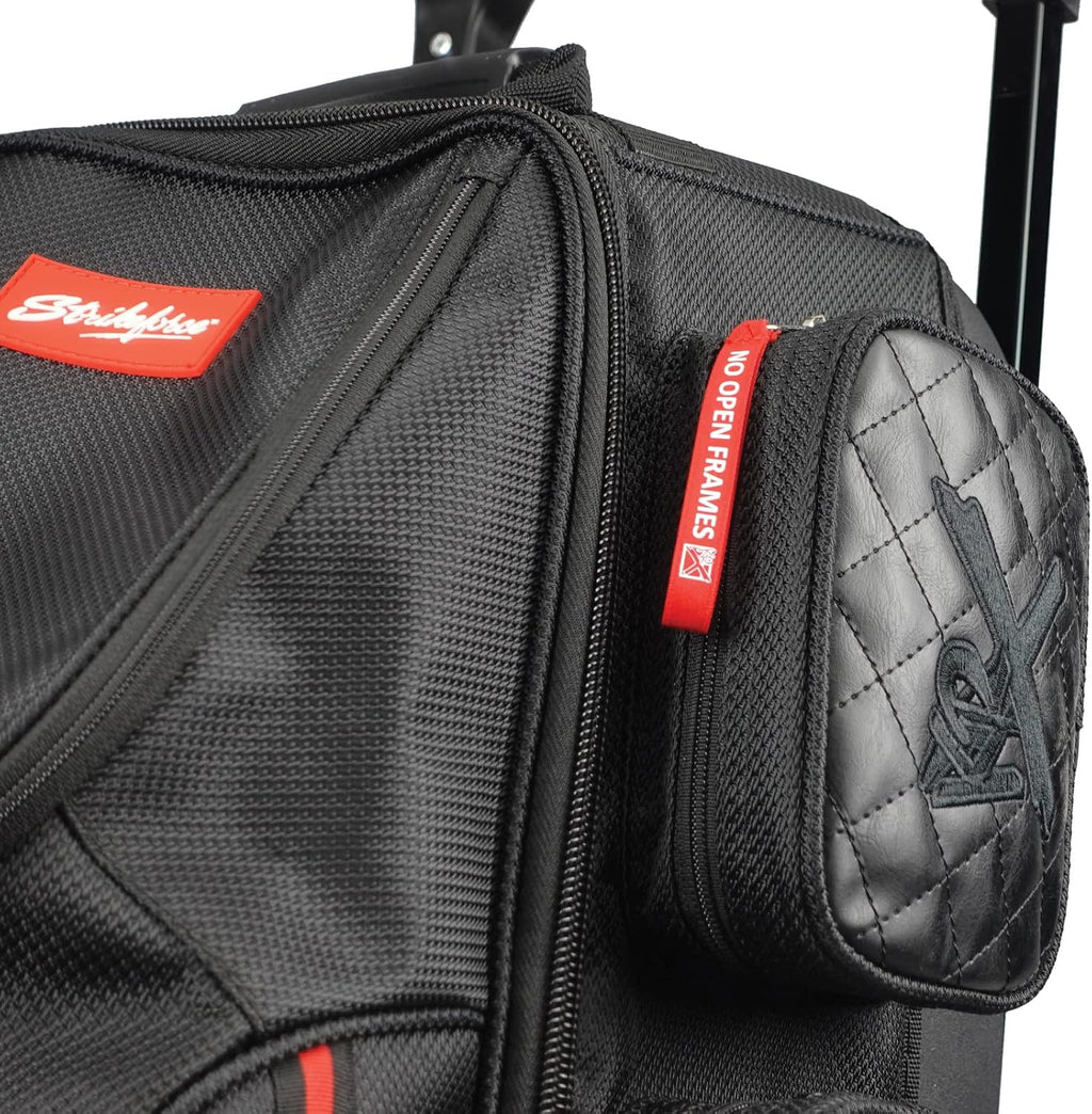 KR Strikeforce Diamond Triple Roller Premium Bowling Bag with 5' Smooth KRuze Wheels