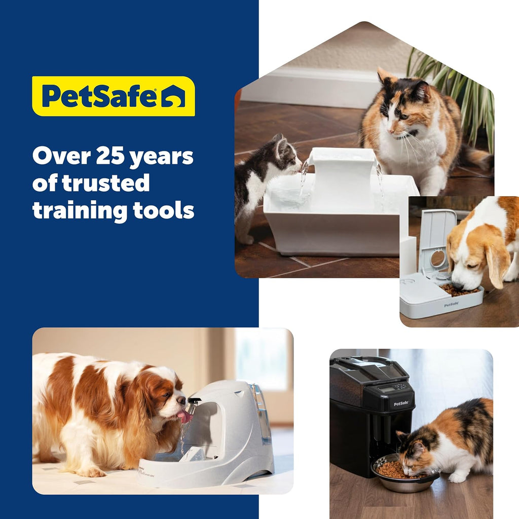 PetSafe Smart Feed, Electronic Pet Feeder for Cats & Dogs, 6L/24 Cup Capacity, Programmable Mealtimes, Alexa, Apple & Android Compatible, Backup Batteries Ensure Meal Delivery During Power Outage