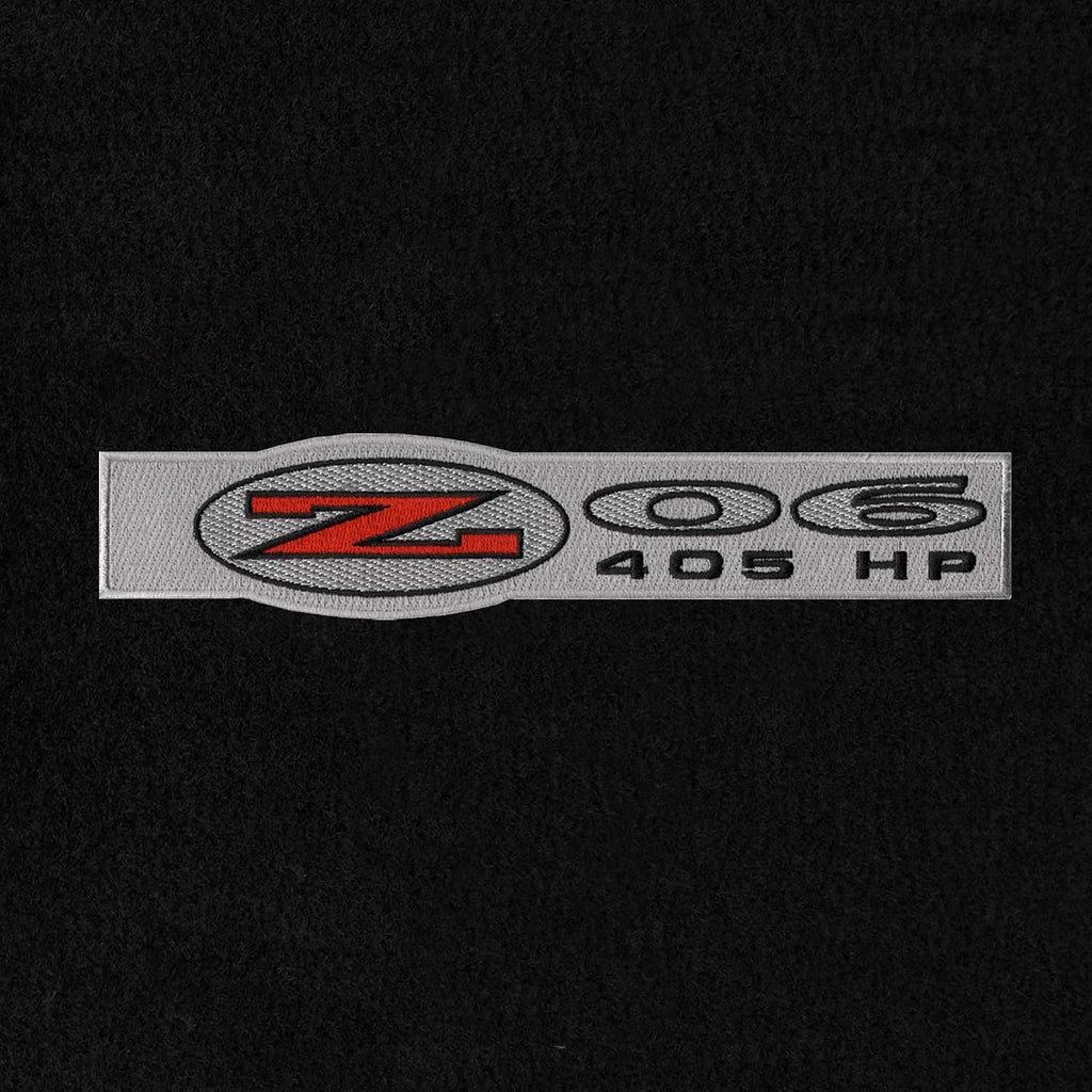 Lloyd Mats Floor Mats for Chevrolet C5 2002-2004 | 2PC Front Mats | Black | Non-Slip Backing