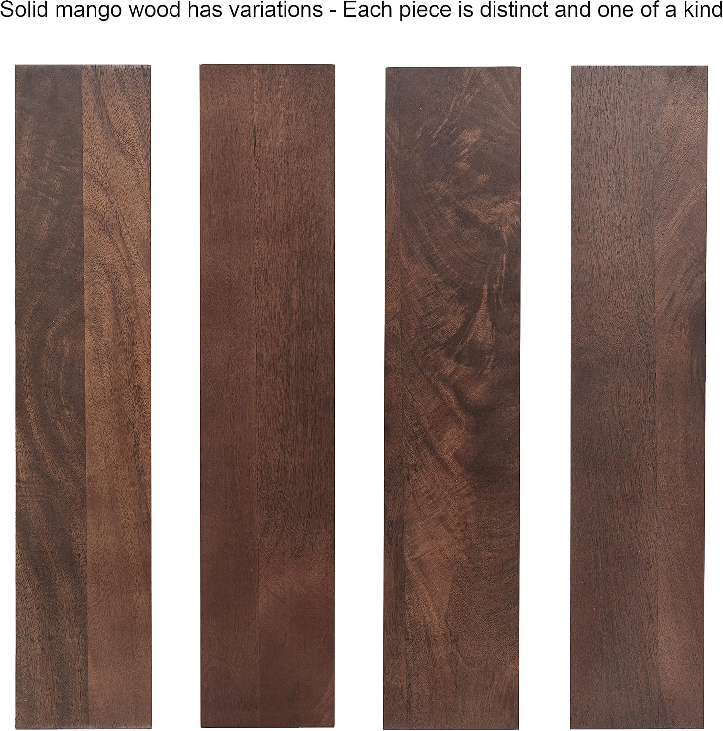 Kate and Laurel Dahl Modern Slatted Wooden Slim Side Table; 16 x 8 x 24; Walnut Brown; Transitional Wood Narrow End Table for Use as Living Room Plant Stand or Small Bedroom Nightstand