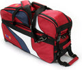 3 Ball Deluxe Bowling Tournament Roller Tote with detachable Shoe and Accessory Bag