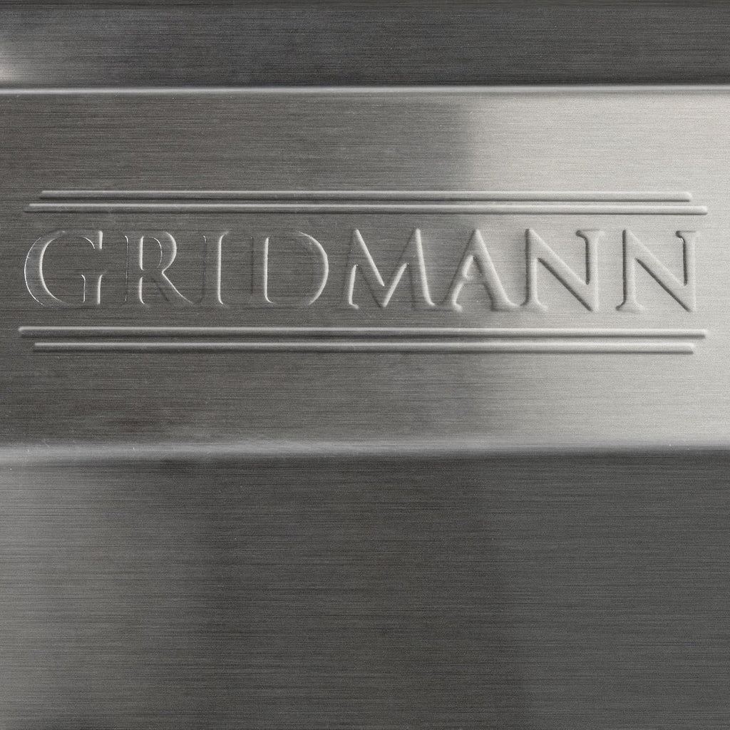 GRIDMANN 3 Compartment Stainless Steel Bar Sink, NSF Commercial Kitchen Underbar Sink with 10' L x 14' W x 10' D Bowls for Restaurant, Laundry, Garage