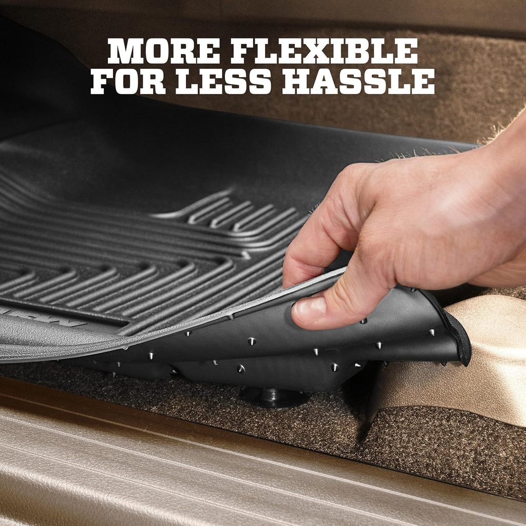 Husky Liners Weatherbeater Floor Mats | Fits 2016-2019 Chevrolet Volt | Front & 2nd Row, 4-pc Black - 98281