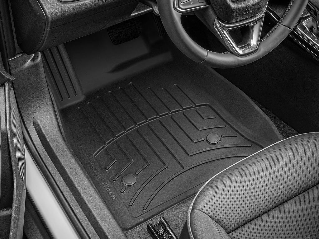 WeatherTech FloorLiner HP Custom Fit Floor Mats for Buick Envista, Trax 1st Row (4418221IM), Black