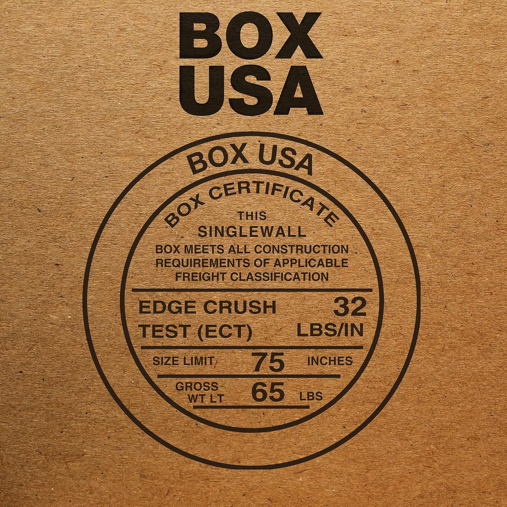 BOX USA 18 x 18 x 48 Corrugated Cardboard Boxes, Tall 18'L x 18'W x 48'H, Pack of 10 | Shipping, Packaging, Moving, Storage Box for Home or Business, Strong Wholesale Bulk Boxes