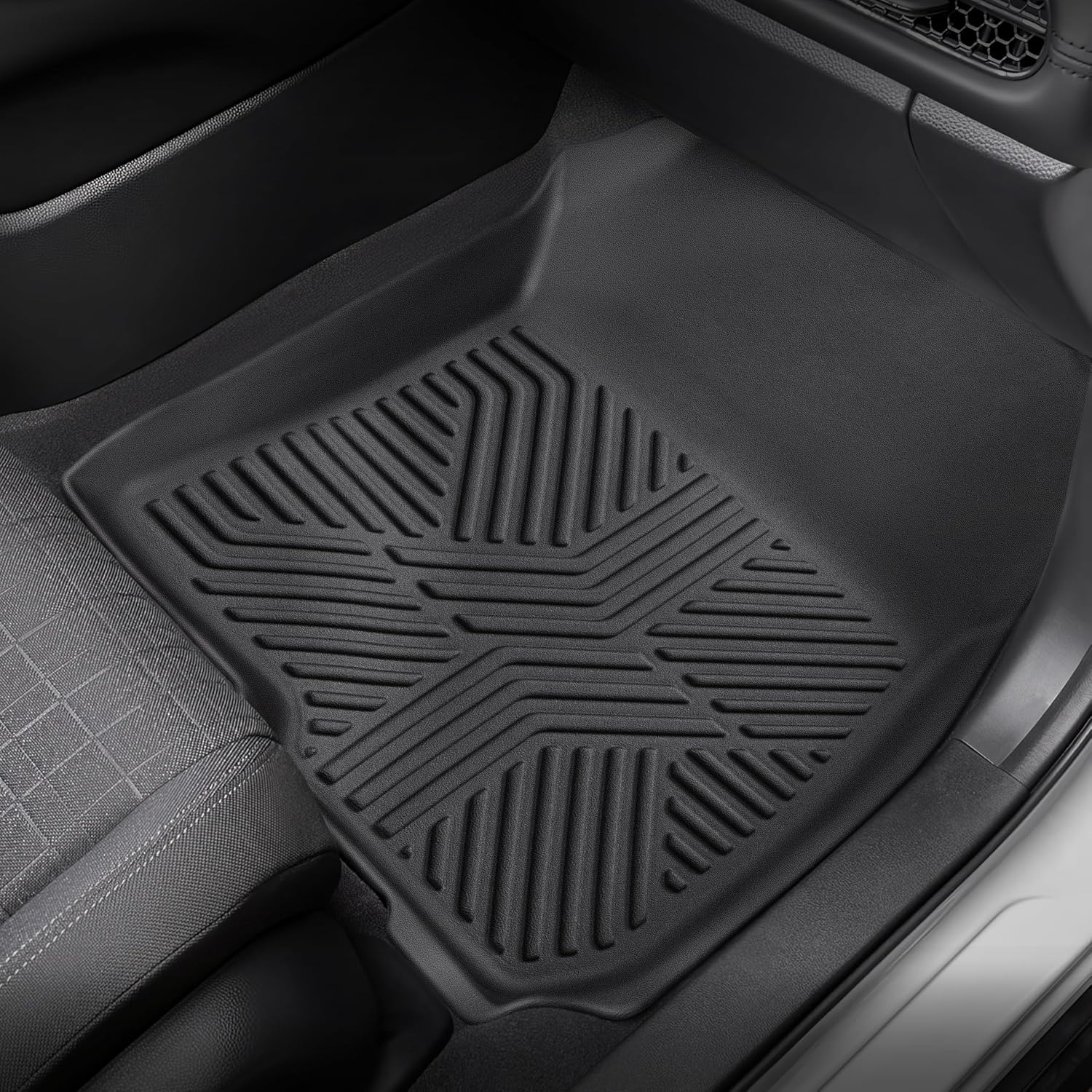 KARPAL Floor Mats for Honda HR-V 2027 2026 2025 2024 2023 (Include Hybrid) & Acura ADX 2025 2026, All Weather TPE Custom Fit Honda HRV Sport/LX/EX-L Floor Liners Full Set Car