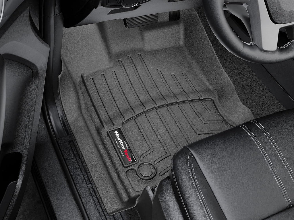 WeatherTech Custom Fit FloorLiners for Ford Ranger - 1st Row (4415181V), Black