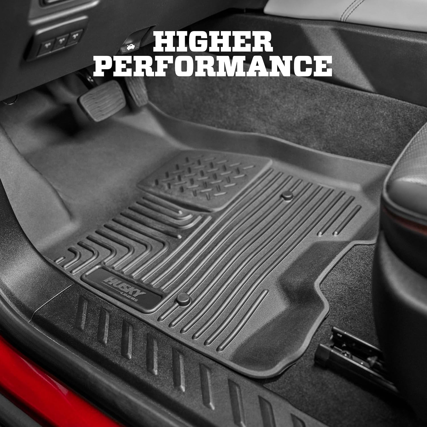 Husky Liners Weatherbeater Floor Mats | Fits 2016-2019 Chevrolet Volt | Front & 2nd Row, 4-pc Black - 98281