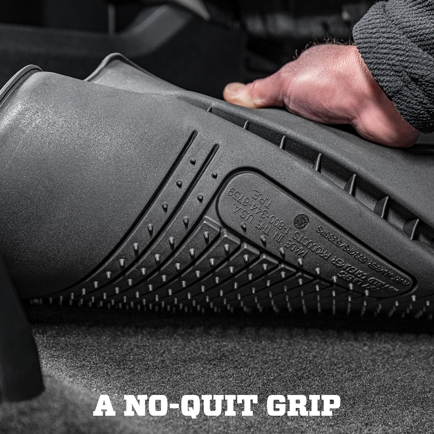Husky Liners Weatherbeater Floor Mats | Fits 2019-2021 Hyundai Tucson; 2017-2022 Kia Sportage | Front & 2nd Row, 3-pc Black - 99891