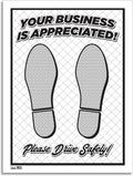 Premium Ribbed Plastic Coated Floor Mats for Vehicles – 16.5' x 22' Anti-Slip, Durable 85# Equivalent – One-Sided Coating for Long-Lasting Car Interior Protection - Pack of 1500