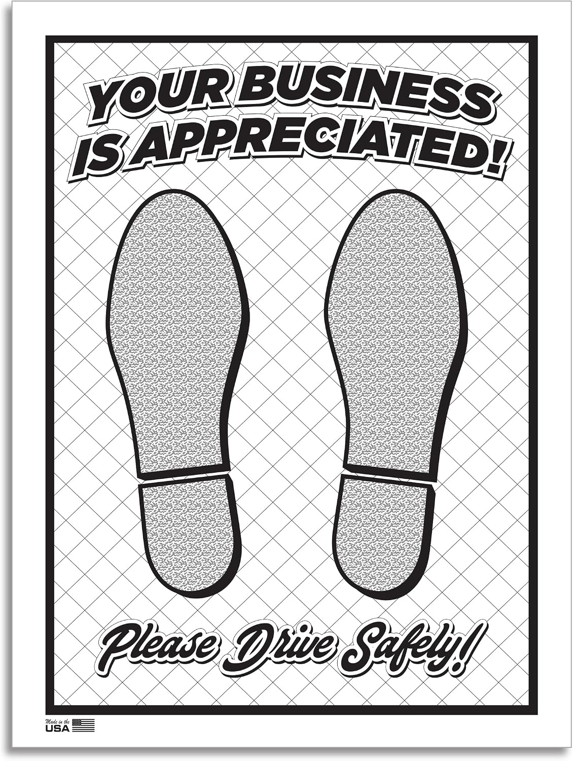 Premium Ribbed Plastic Coated Floor Mats for Vehicles – 16.5' x 22' Anti-Slip, Durable 85# Equivalent – One-Sided Coating for Long-Lasting Car Interior Protection - Pack of 2000